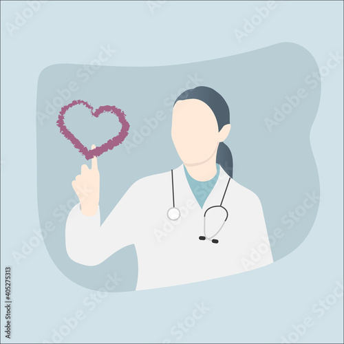 Doctor with a heart