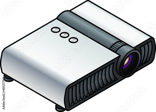 A data projector.