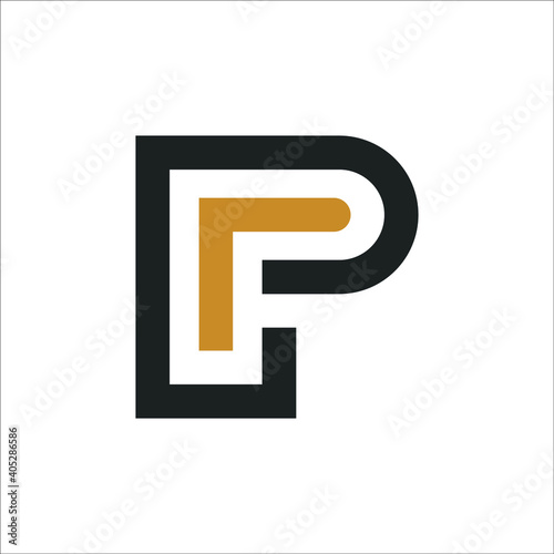 Initial lp letter logo vector template design. Creative abstract letter pl logo design. Linked letter pl logo design.