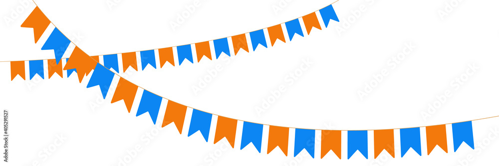 Fototapeta premium colorful Party Background with Flags Vector EPS 10