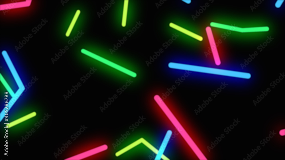 Abstract colorful neon light background. Abstract colorful neon light background.