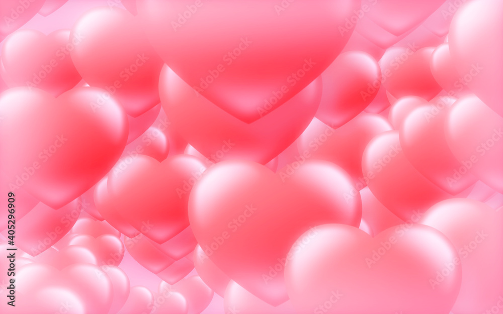 Red and pink heart. valentine's day abstract background with hearts. Red and pink heart. valentine's day abstract background with hearts.