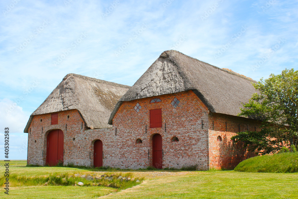 Captain S Home As Museum On The Island Of Rømø, Denmark Captain S Home As Museum On The Island Of Rømø, Denmark