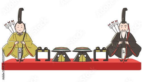 右大臣と左大臣
