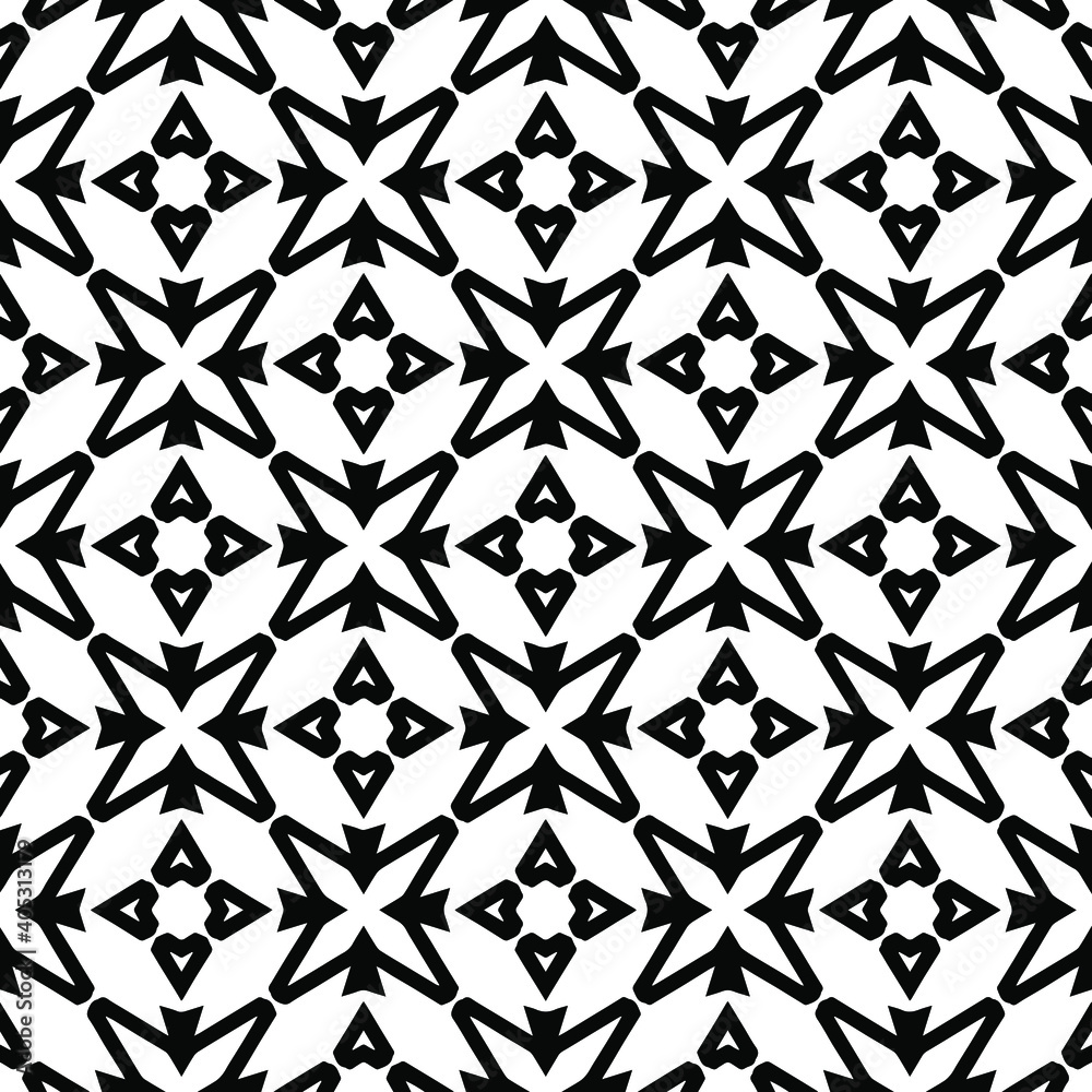 Black and white texture. Abstract seamless geometric pattern.
Black and white texture. Abstract seamless geometric pattern.