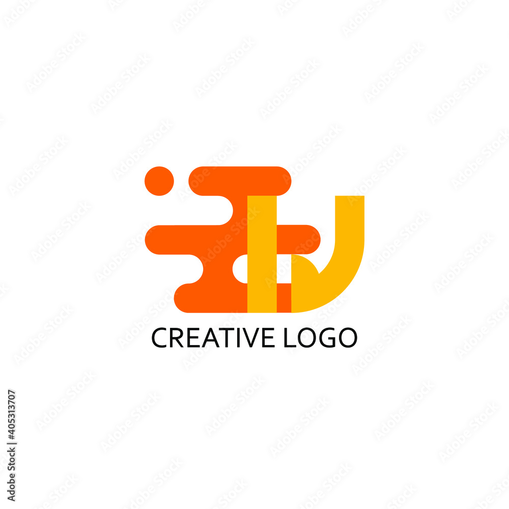 w letter simple for logo company. a modern vector design