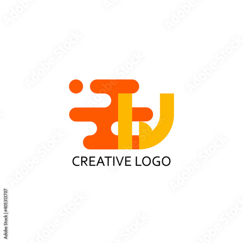 w letter simple for logo company. a modern vector design © Aji