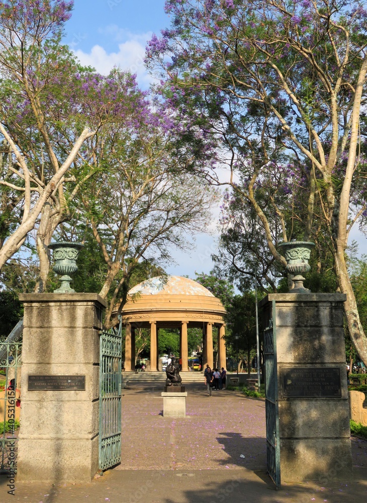 the park in San Jose, Costa Rica