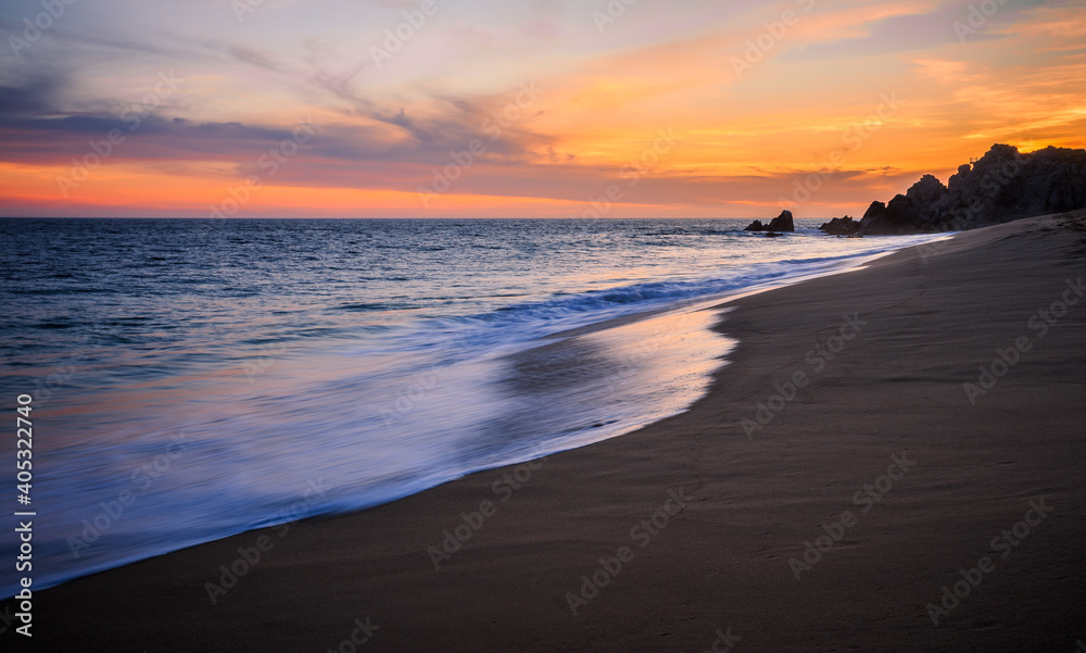 Beach Sunset, Cabo San Lucas, Baja California, Mexico