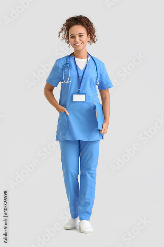 Female African-American doc...