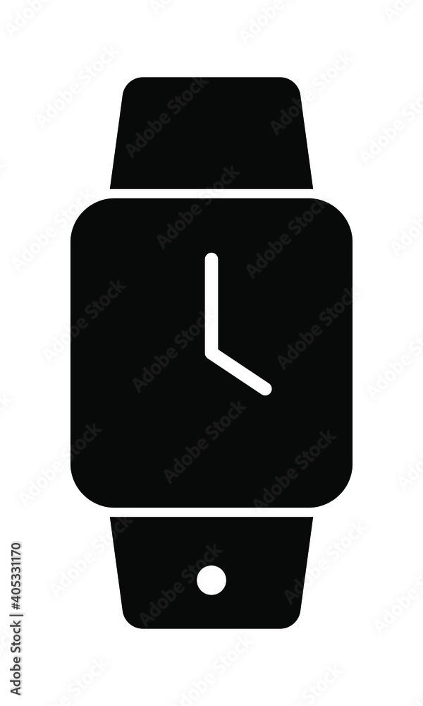 watch, clock, time icon vector watch, clock, time icon vector