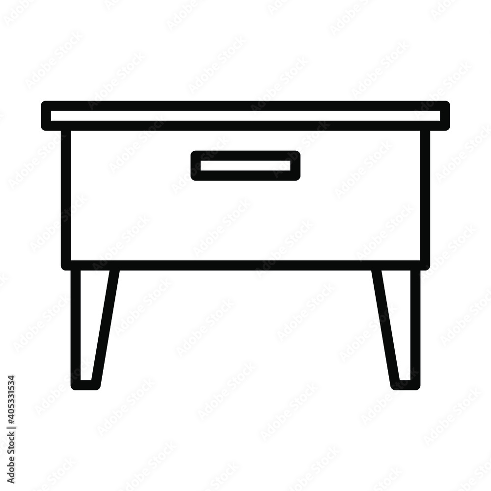 table desk icon, home interior vector table desk icon, home interior vector