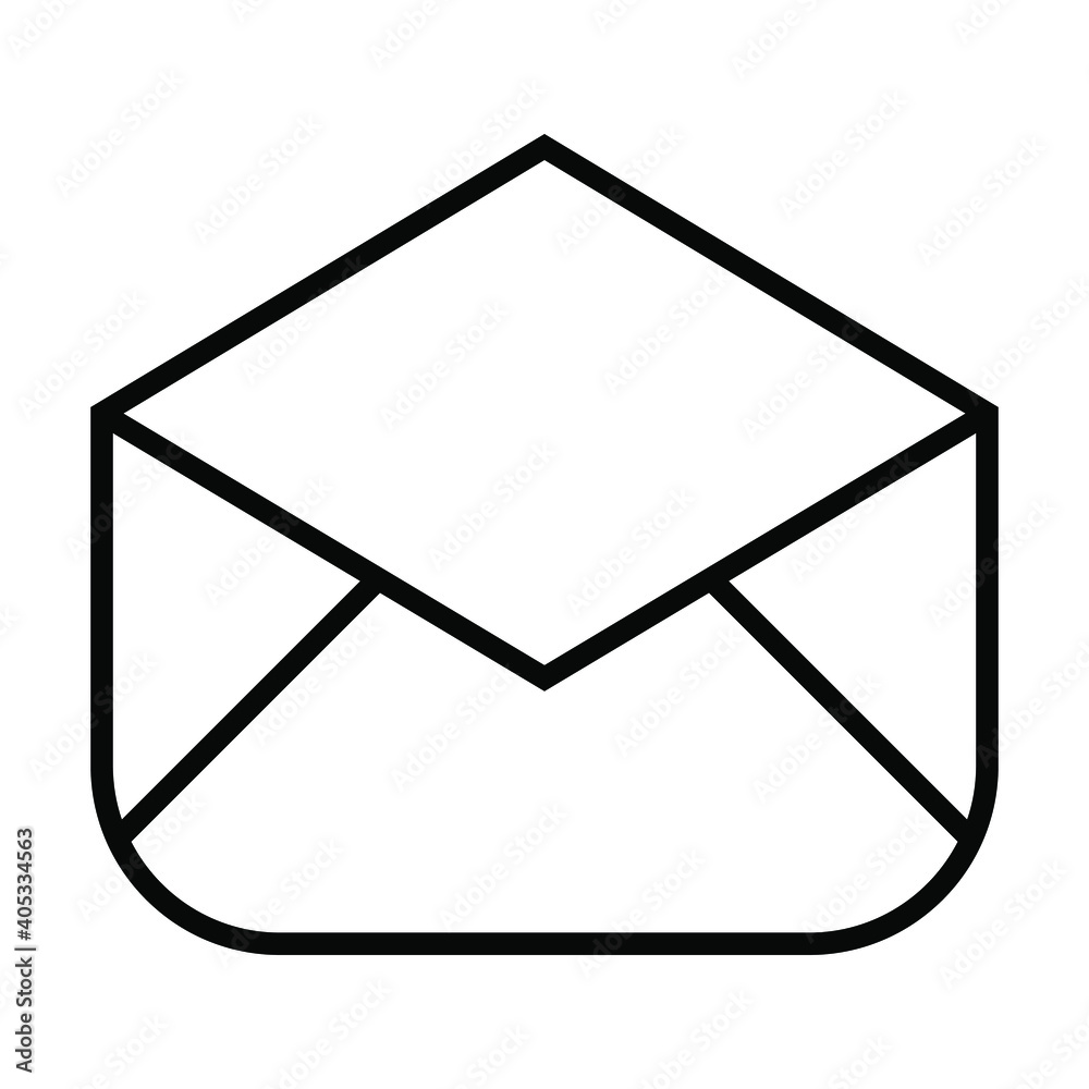 mail message envelope icon vector mail message envelope icon vector