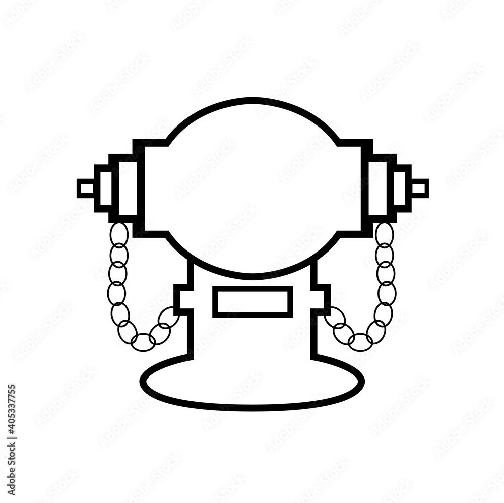 Fire Hydrant Black Icon, Vector Illustration, Isolate On White Background Label. EPS10 Fire Hydrant Black Icon, Vector Illustration, Isolate On White Background Label. EPS10