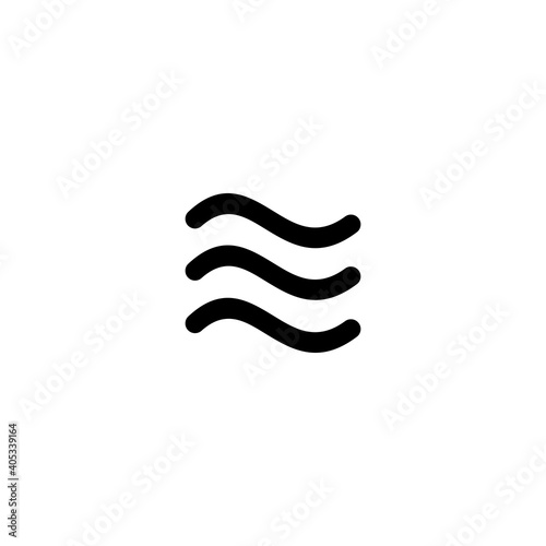 air conditioner, ventilations icon set vector sign symbol