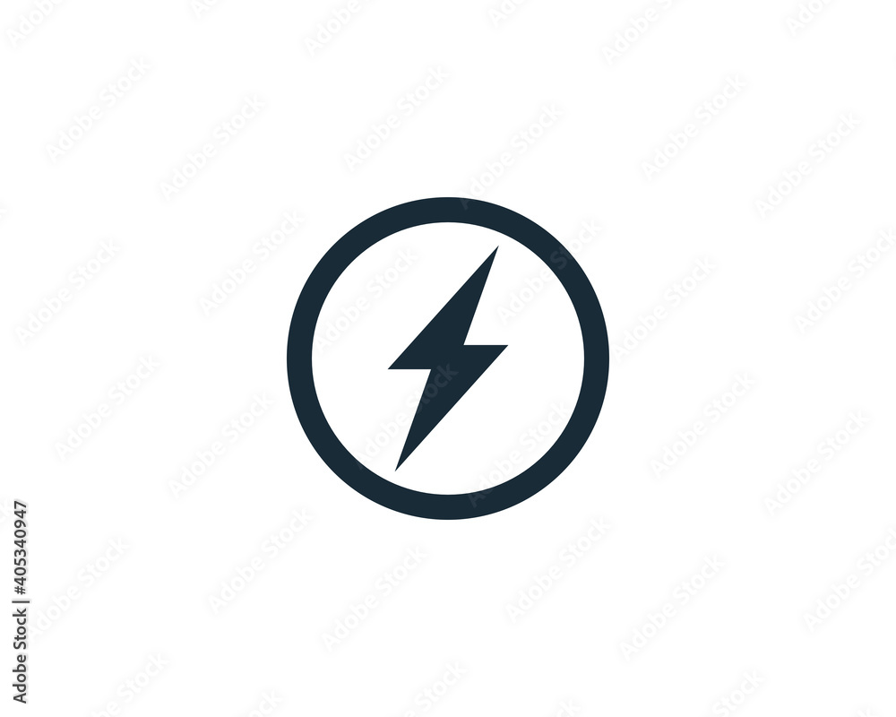 Lighting Bolt Icon Vector Logo Template Illustration Design Lighting Bolt Icon Vector Logo Template Illustration Design