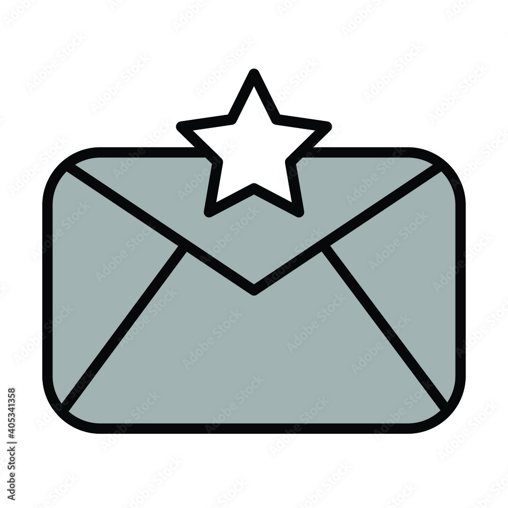 envelope mail message icon vector envelope mail message icon vector