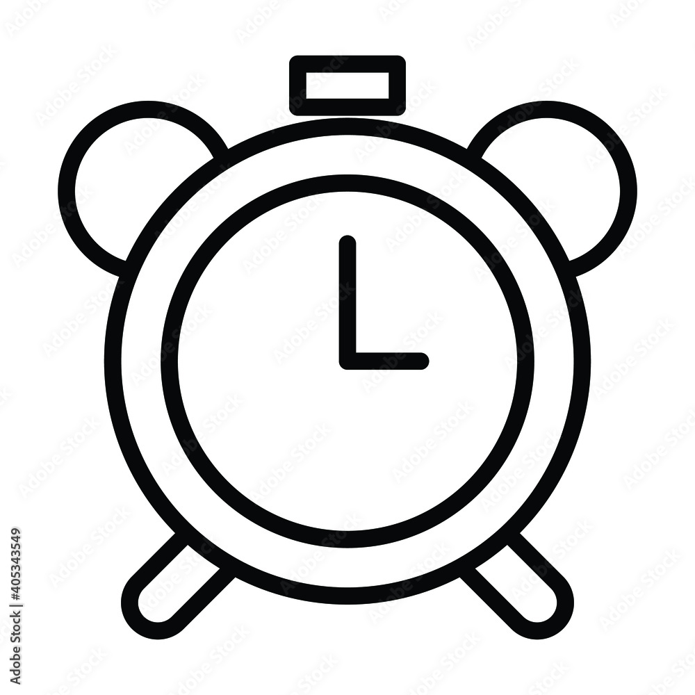 alarm clock icon vector alarm clock icon vector