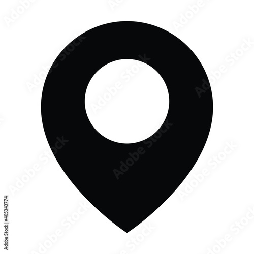 map marker icon vector