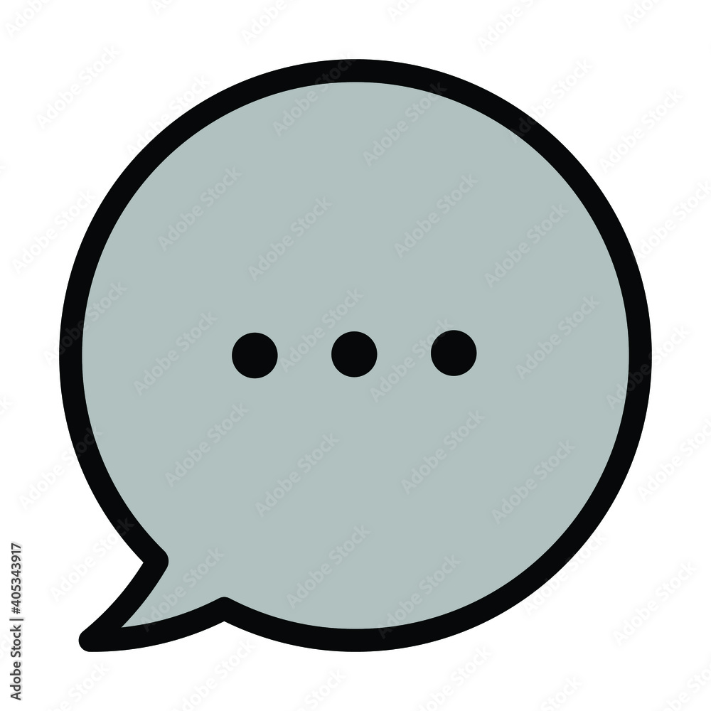 chat bubble icon vector chat bubble icon vector