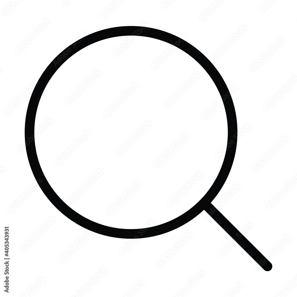 magnifying glass isolated on white magnifying glass isolated on white