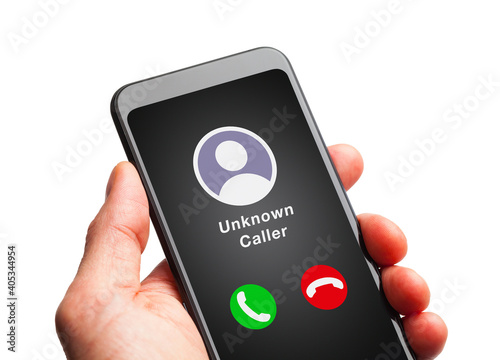 Unknown Caller on Phone