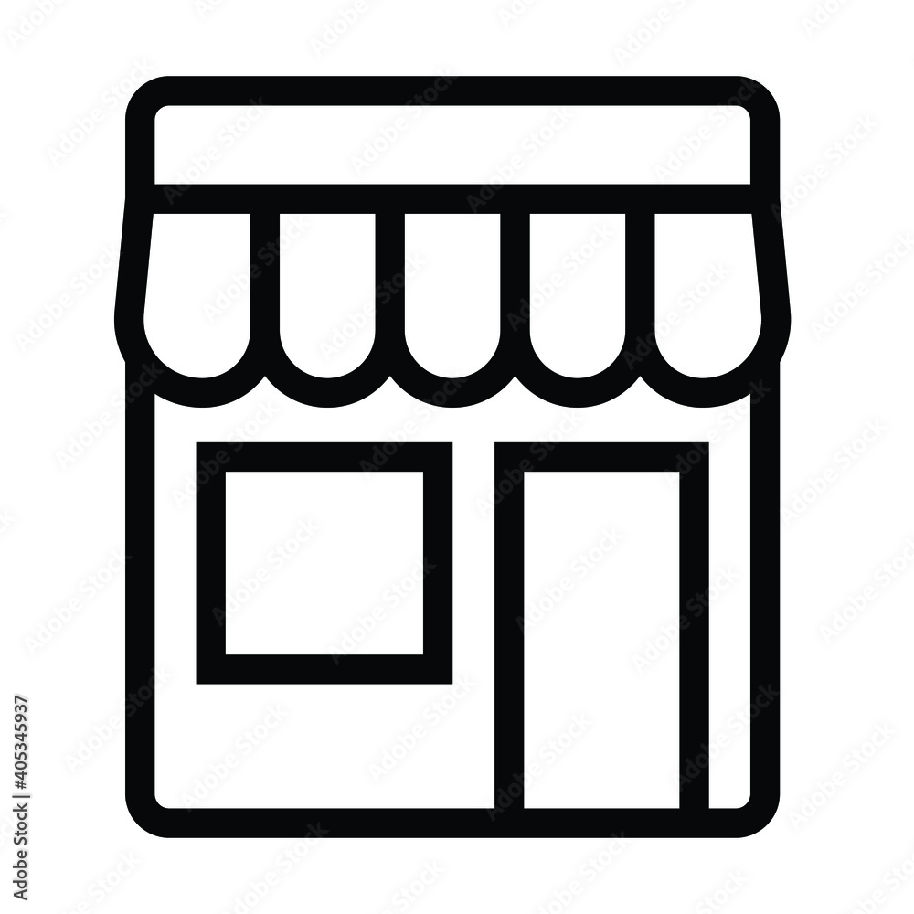 store icon vector store icon vector