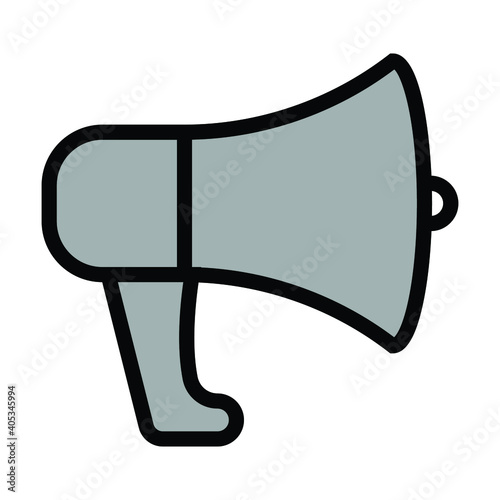 megaphone icon communicator vector