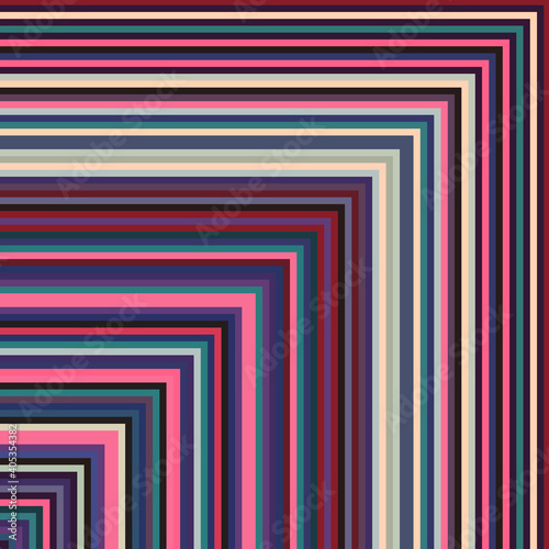 The African Style Fabric Patterns, Abstract Colorful Square Background