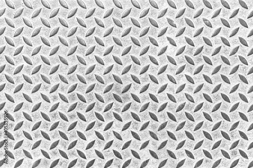 Diamond steel plate pattern and seamless background