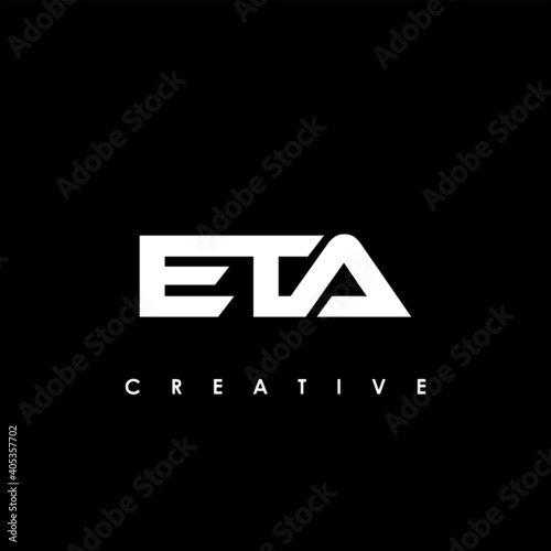 ETA Letter Initial Logo Design Template Vector Illustration