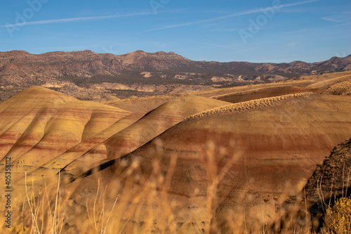 Painted Hills National Monument Oregon desert