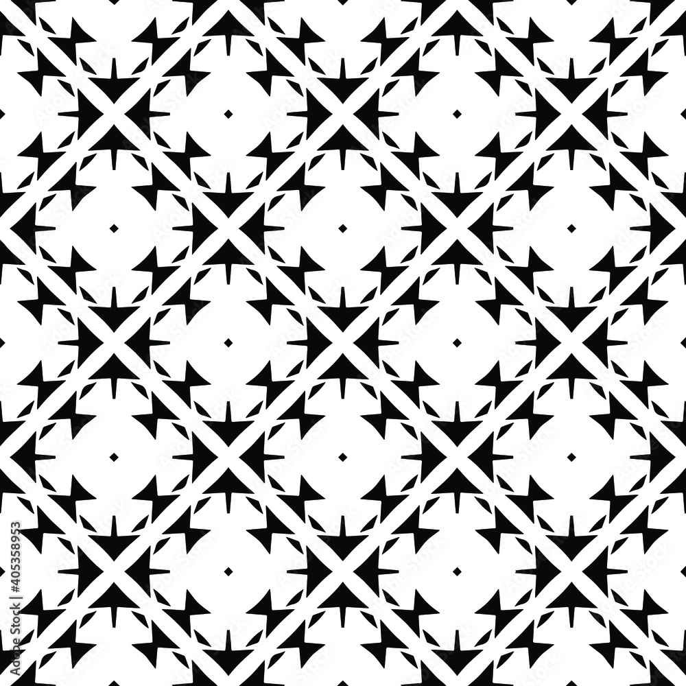 Black and white texture. Abstract seamless geometric pattern.
Black and white texture. Abstract seamless geometric pattern.