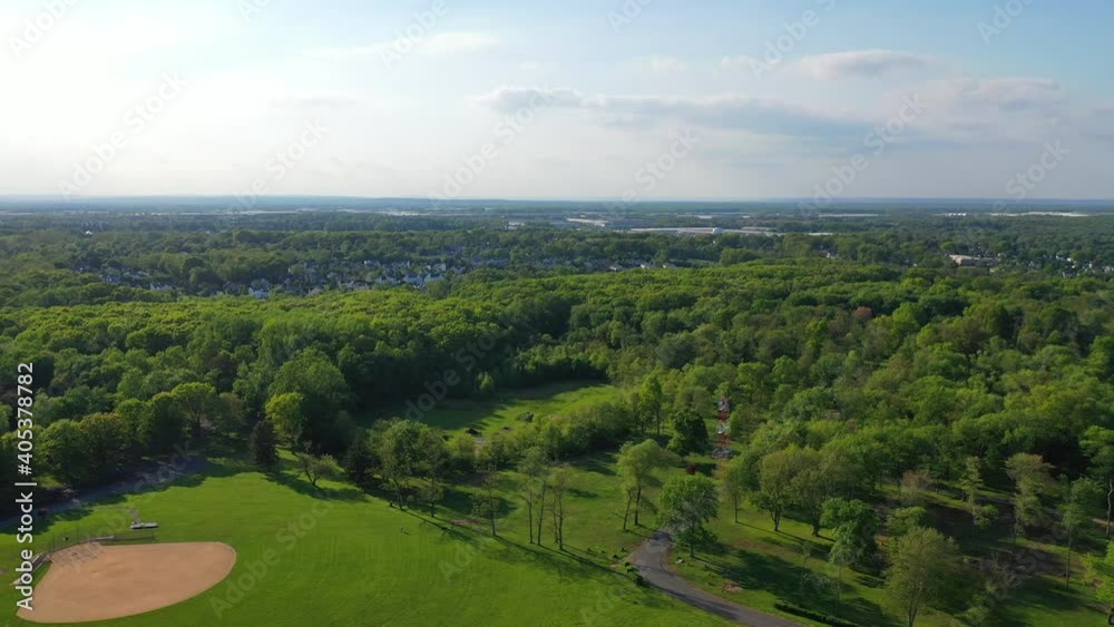 Aerial Shot of Thompson Park in Monroe, New Jersey. Aerial Shot of Thompson Park in Monroe, New Jersey.
