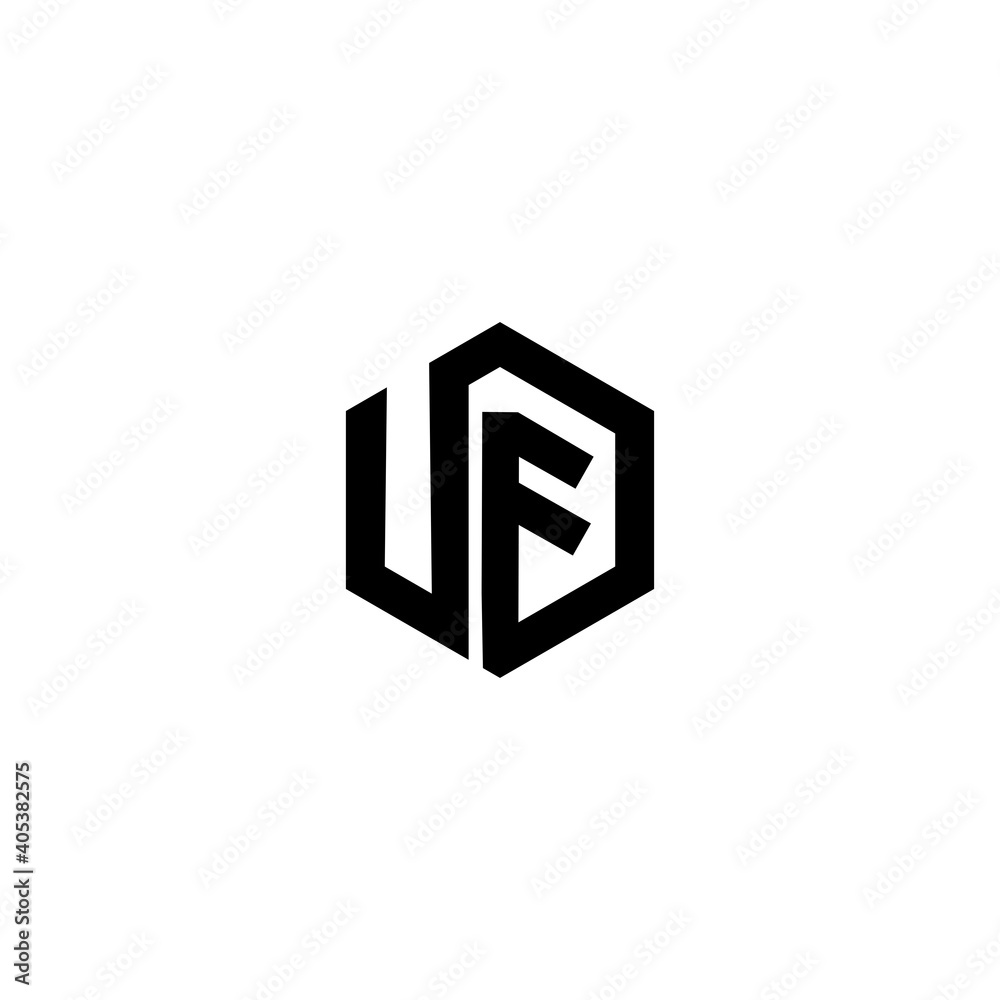 Letter SF logo design template Letter SF logo design template