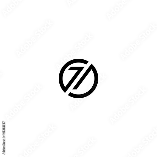 Letter GD logo design template