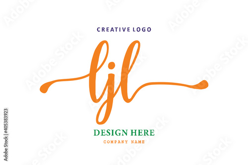 LJL lettering logo is simple, easy to understand and authoritative