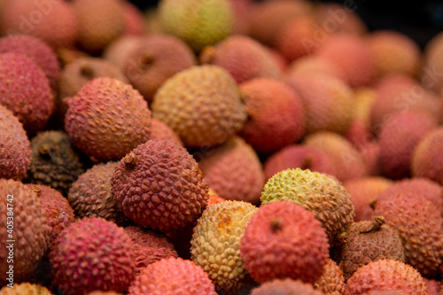 lichee, Litchi fruits, Scientific name Lichi chinensis Sonn
