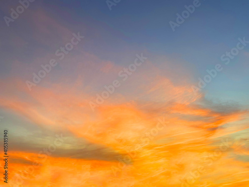 sunset sky background © Collin Magargee
