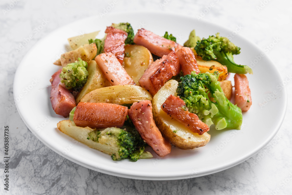 ベーコンと野菜炒め ベーコンと野菜炒め