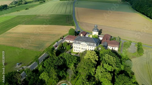 Castle Jaegersburg, Eggolsheim, Bavaria, Germany photo