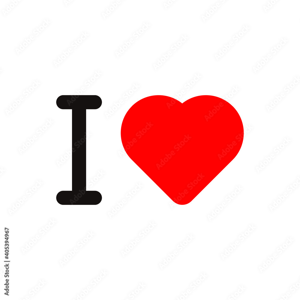 i love lettering. Heart illustration. Happy Valentine's Day.Vector illustration. EPS 10 i love lettering. Heart illustration. Happy Valentine's Day.Vector illustration. EPS 10
