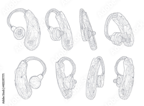 Vector hearing aid, hearing restoration, deaf care