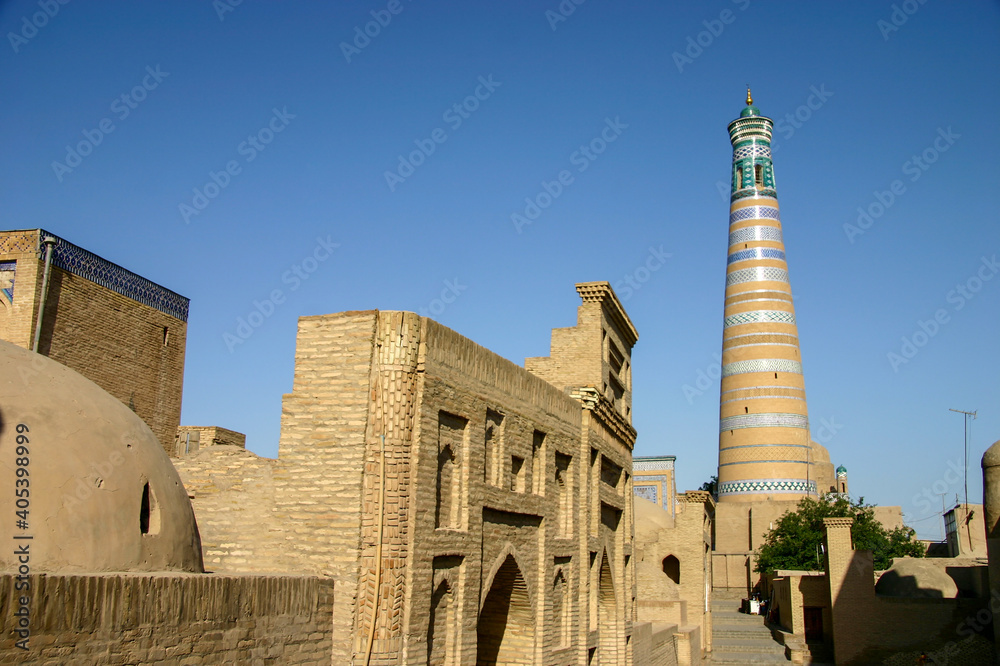 Islam Khodja Minaret in Itchan Kala, Khiva