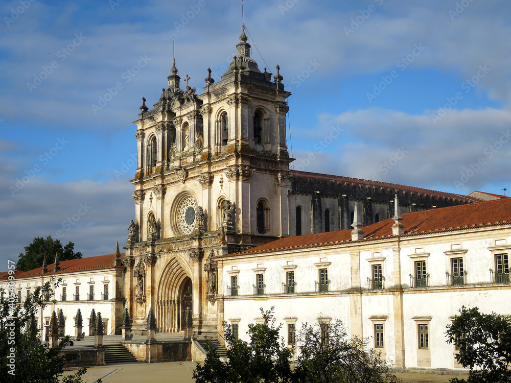 The Alcobaça Monastery (Mosteiro de Alcobaça) in Alcobaça, PORTUGAL