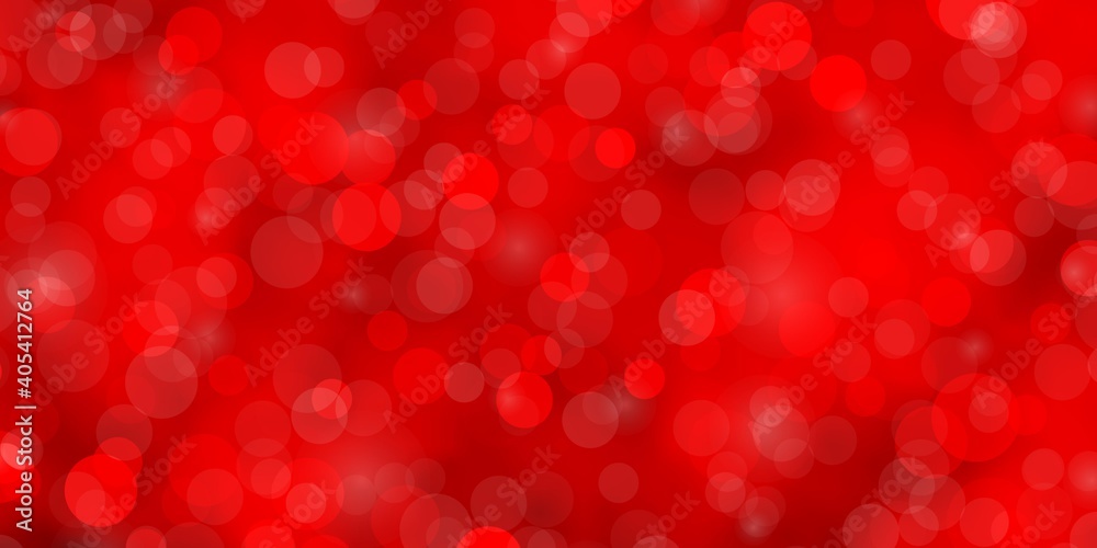 Dark Red vector texture with circles. Dark Red vector texture with circles.