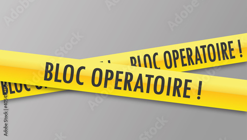 Logo bloc opératoire.