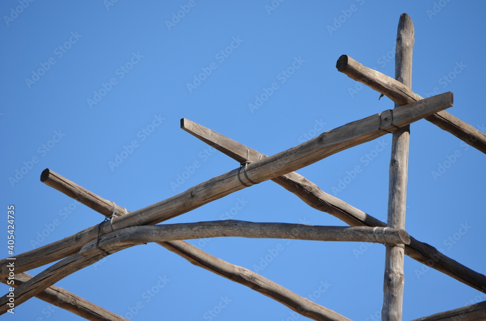 Pergola en bois