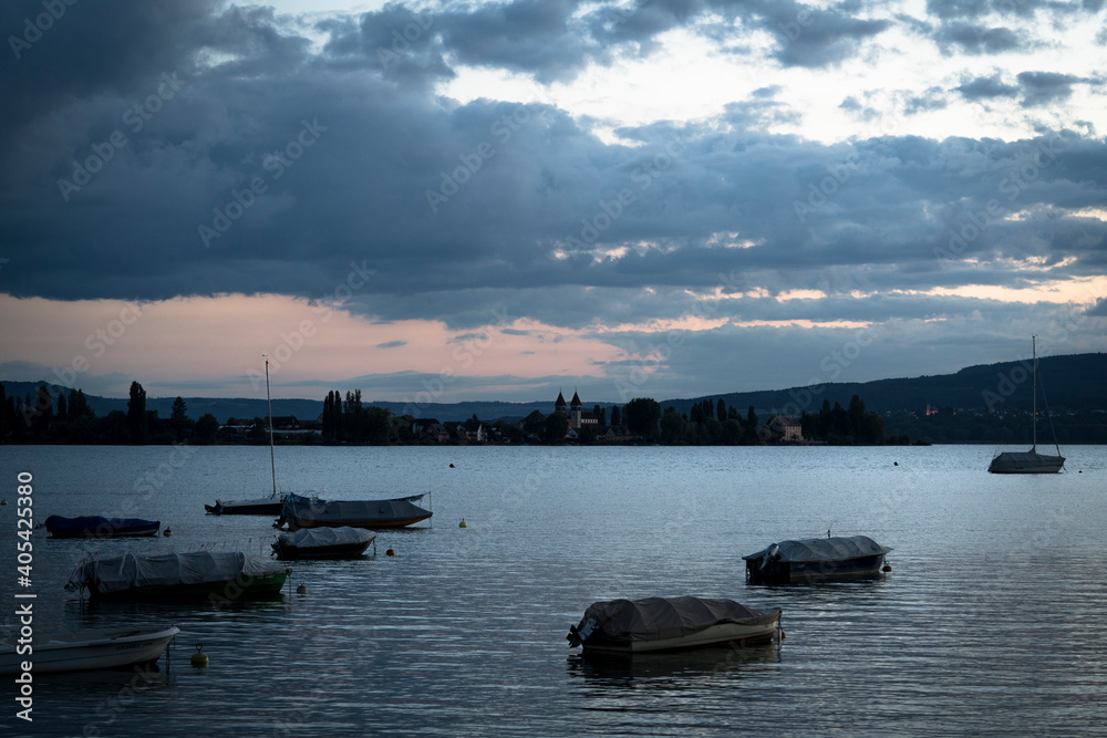 Abends in Allensbach Abends in Allensbach
