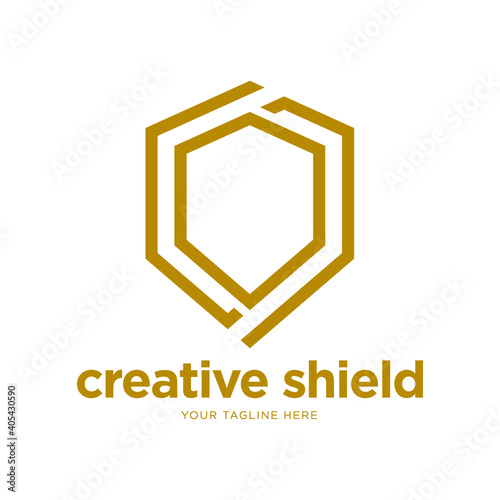 Shield Logo Icon Design 